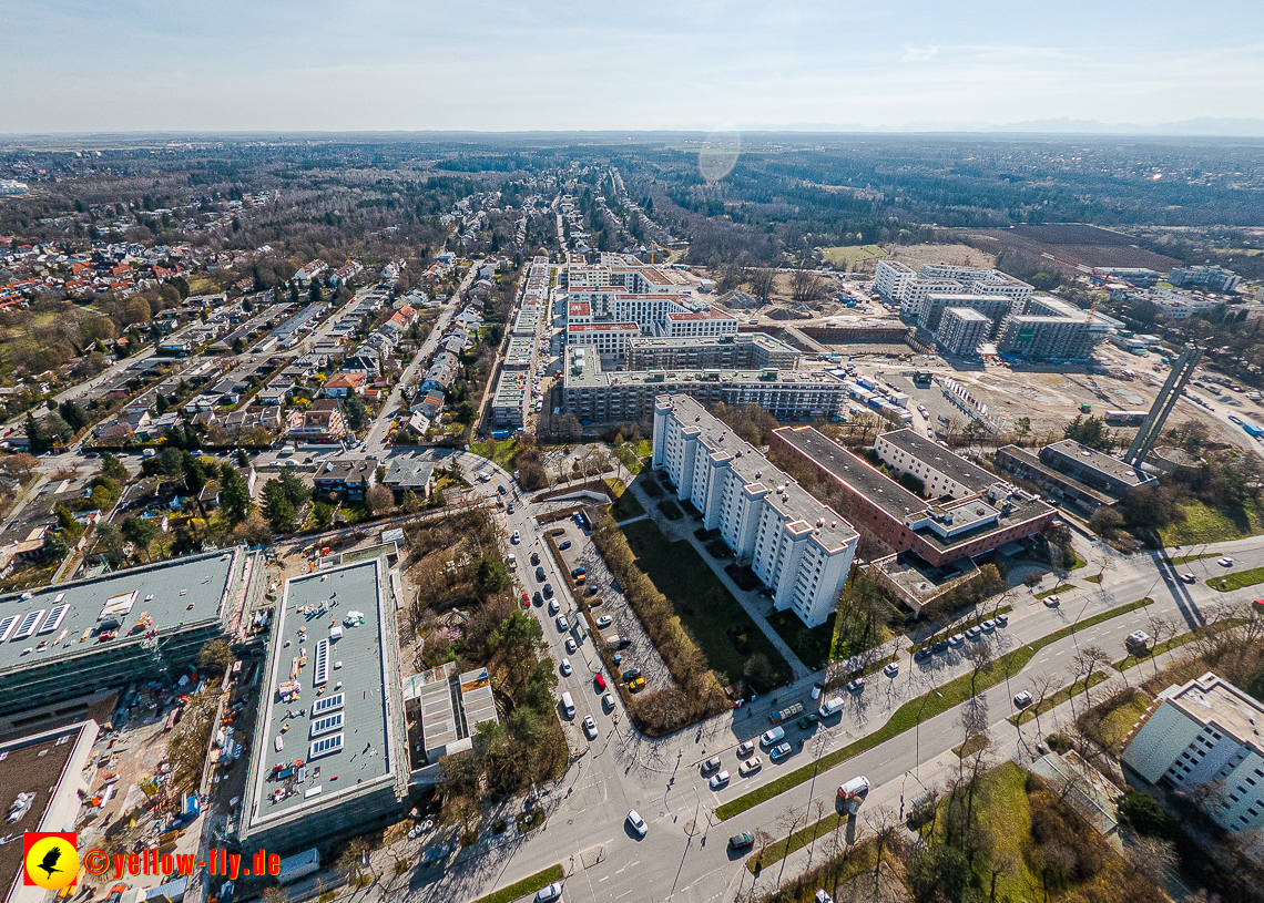 22.03.2023 - Baustele und Wohnanlage Alexisquartier